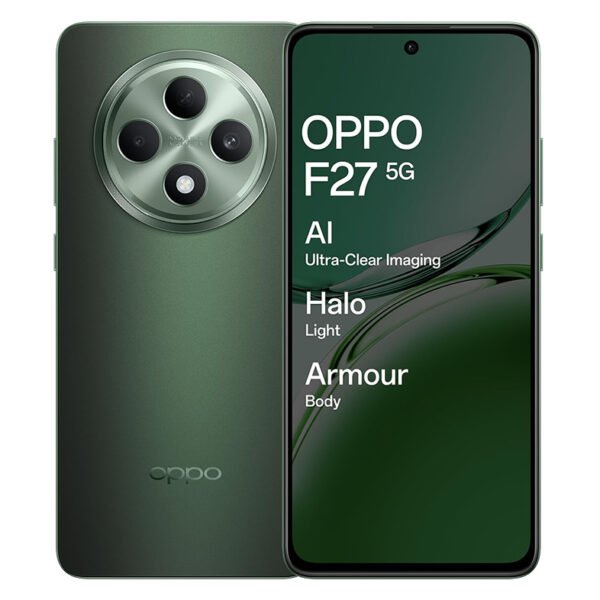 OPPO F27 5G (Emerald Green, 8GB RAM, 128GB Storage) Without Offer