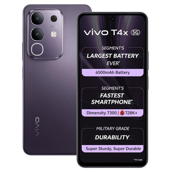 VIVO T4x (Pronto Purple, 8GB, 128GB)