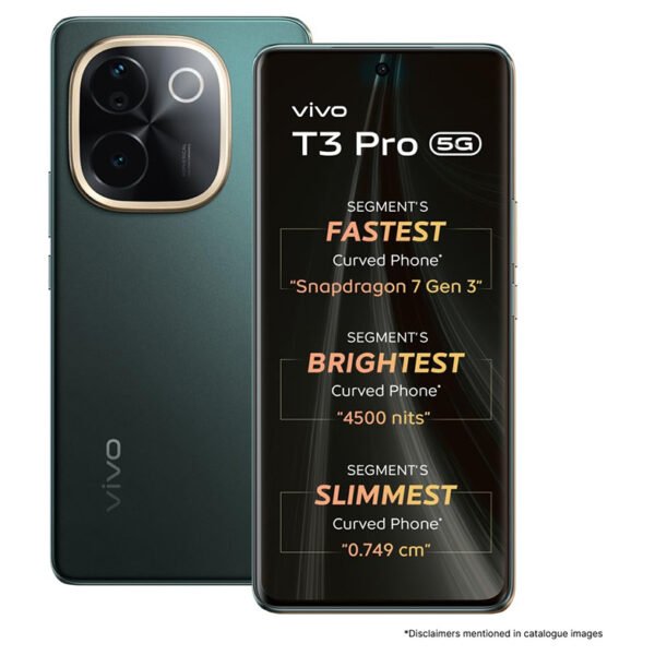 Vivo T3 Pro 5G (Emerald Green, 8GB RAM+ 256GB Storage)