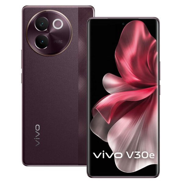 Vivo V30e 5G Smartphone (Velvet Red, 8GB RAM, 128GB Storage)