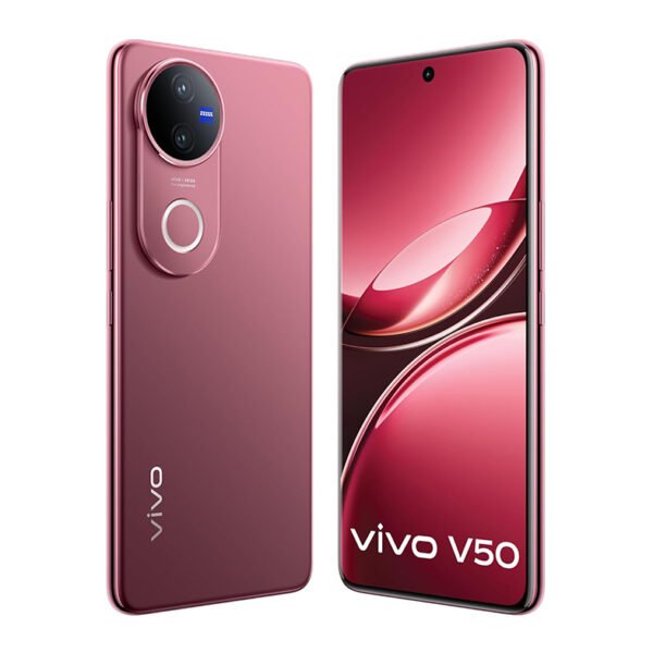 Vivo V50 5G (Rose Red, 8GB RAM, 256GB Storage) with No Cost EMI/Additional Exchange Offers