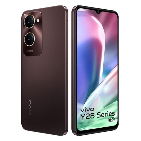 Vivo Y28e 5G (Vintage Red, 4GB RAM, 128GB Storage) with No Cost EMI/Additional Exchange Offers | with Charger