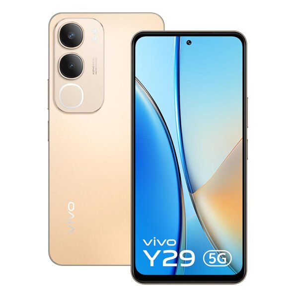 Vivo Y29 5G (Titanium Gold, 8GB RAM, 128GB Storage) with No Cost EMI/Additional Exchange Offers