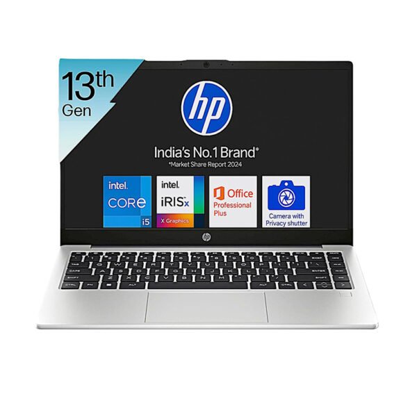 hp Professional 14, 13th Gen Intel Core i5-1334U Turbo Boost, 16GB DDR4, 1TB GB SSD, (Win 11 Pro, MSO 21Pro, Silver Gray, 1.49kg), 14 inch Laptop, UHD Graphics, Backlit KB, 240 G10