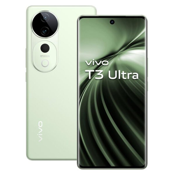 vivo T3 Ultra 5G (Frost Green, 8GB RAM+ 256GB Storage) | MediaTek Dimensity 9200+ Processor | AMOLED Display | Dual SIM | 5500mAh Battery