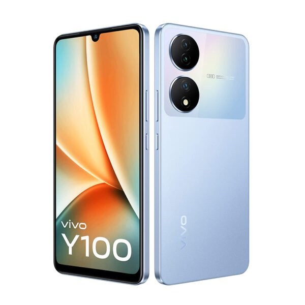 vivo Y100A 5G (Pacific Blue, 8GB RAM, 128GB Storage) with No Cost EMI/Additional Exchange Offers