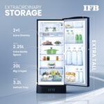 IFB 197L 4 Star Direct Cool Advanced Inverter Single Door Refrigerator (IFBDC-2234DBNED, Divine Bliss-Blue, Humidity Controller, Extraordinary Space with Base Drawer) - Image 2