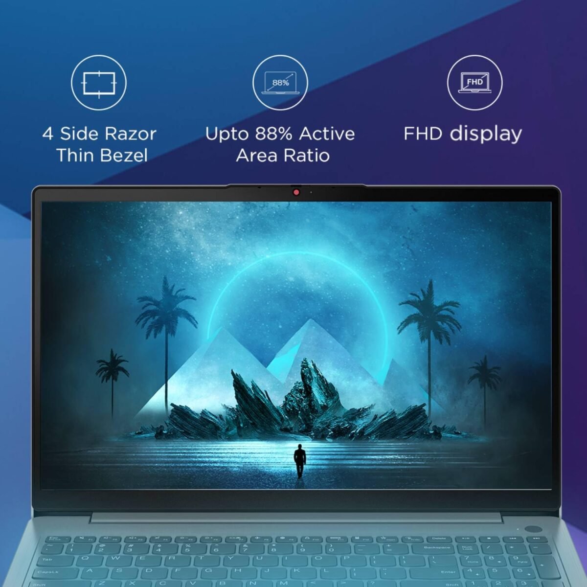 Lenovo Ideapad 3 12Th Gen Intel Core I3-1215U (16GB RAM/512GB SSD/Windows 11/MS Office 2021/14 Inch (35.5Cm)/Backlit Keyboard/3Months Game Pass/Arctic Grey/1.43Kg), 82RJ00FFIN Laptop - Image 2