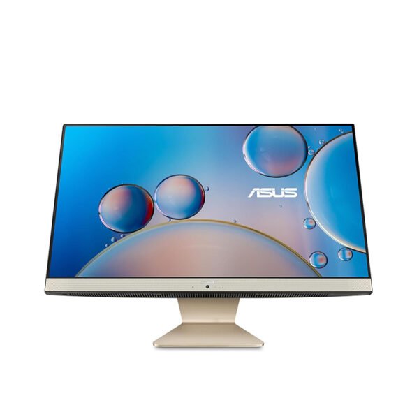 ASUS AiO M3400 All-in-One Desktop PC, 23.8-inch Full HD Anti-Glare Display, AMD Ryzen 5 5625U Processor, 8GB DDR4 RAM, 512GB NVMe PCIe, Windows 11 Home, Kensington Lock, M3400WYA-DH503