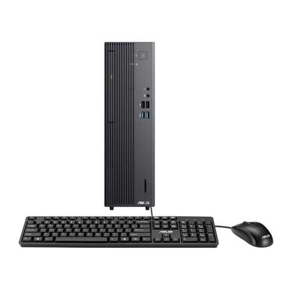 ASUS S501SER, Small Form Factor, 14th Gen, Intel Core i3-14100, (8GB RAM/512GB SSD/Windows 11 Home/M365 Basic (1Year)*/Office 2024/With Wired Keyboard & Mouse/Dark Gray/6 Kg), S501SER-314100003WS