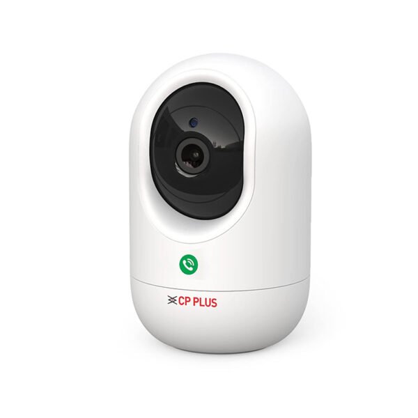 CP PLUS 3 MP Full HD Wi-Fi PT Security Video Camera | 360°View with Motion Detection | Night Vision | Two Way Talk | Supports Alexa & OK Google | 15 Mtr, White - CP-E34A