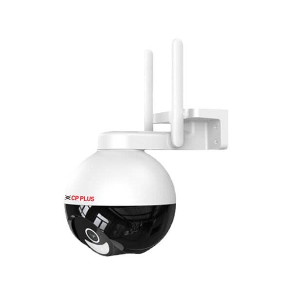 CP PLUS 4MP Wi-fi Full Color Outdoor Smart Security Camera | 360˚ with Pan & Tilt | Two Way Talk | Human Detection | Night Vision | Supports SD Card (Up to 128 GB) | Alexa & OK Google - CP-Z43A