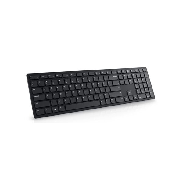 Dell-KB500, Wireless Keyboard with USB Wireless Receiver, Interfaces- 2.4 GHz, 2 x AAA Batteries Included., Black