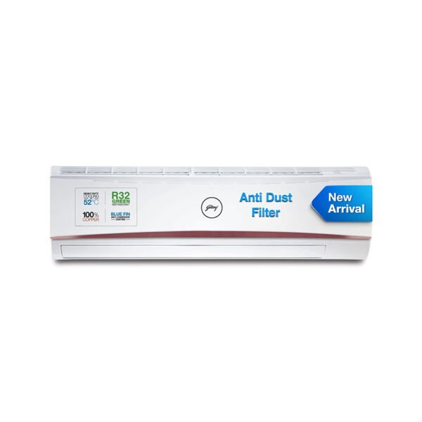 Godrej 2 Ton 3 Star, 4-Way Air Swing, Fixed Speed Split AC (Copper, Anti-Dust Filter, AC 2T SFC 24LTC3-WWR, White)