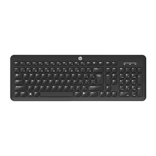 HP K260 Wireless Keyboard/Quick/Comfy/Accurate/Plug and Play/Led Indicators,Black