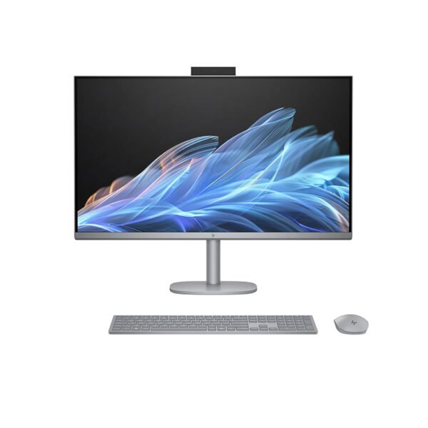 HP OmniStudio All-in-One 32, Intel Core Ultra 7 155H,NVIDIA RTX 4050,31.5inch(80.01cm),4K UHD,IPS,Three-Sided Micro-Edge, Anti-Glare,550 nits,16GB DDR5,1TB SSD,(Win11,MSO21,Silver,9.56kg),c0016in