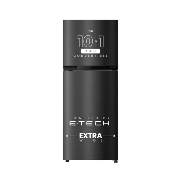 IFB 241L 3 Star Tru Convertible 10-in-1 Advanced Inverter Frost Free Double Door Refrigerator (IFBFF-2913DKSET, Metal Black, 360 Degree Cooling, Extraordinary Space)