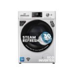 IFB 9 Kg 5 Star Powered by AI with 9 Swirl Wash, WiFi, Fully Automatic Front Load Washing Machine (Executive SXN 9014K, Steam Refresh Program with Eco Inverter, Rich Silver)