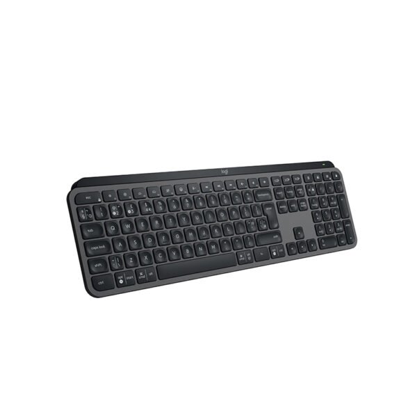 Logitech MX Keys S Wireless Keyboard, Low Profile, Fluid Precise Quiet Typing, Programmable Keys, Backlighting, Bluetooth, USB C Rechargeable, for Windows PC, Linux, Chrome, Mac - Graphite