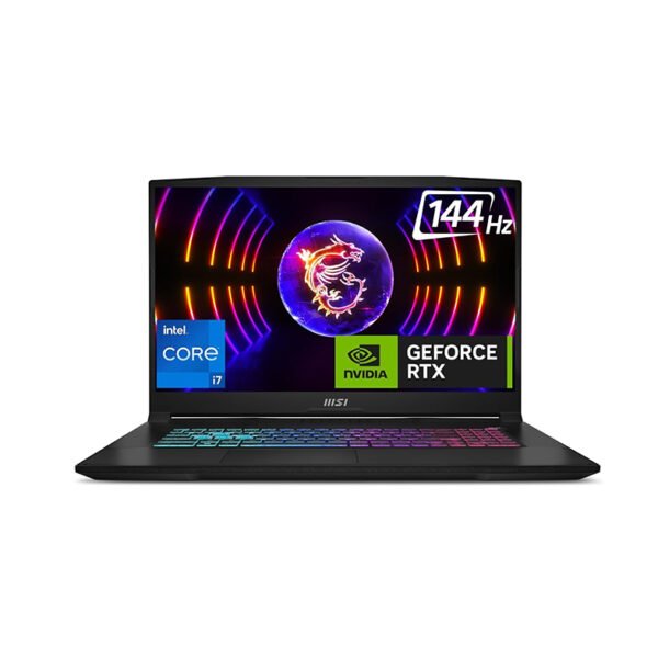 MSI Katana 17, Intel 13th Gen. i7-13620H, 44CM FHD 144Hz Gaming Laptop (8GBx2/1TB NVMe SSD/Windows 11 Home/Nvidia GeForce RTX4060, 8GB GDDR6/Black/2.6Kg), B13VFK-253IN