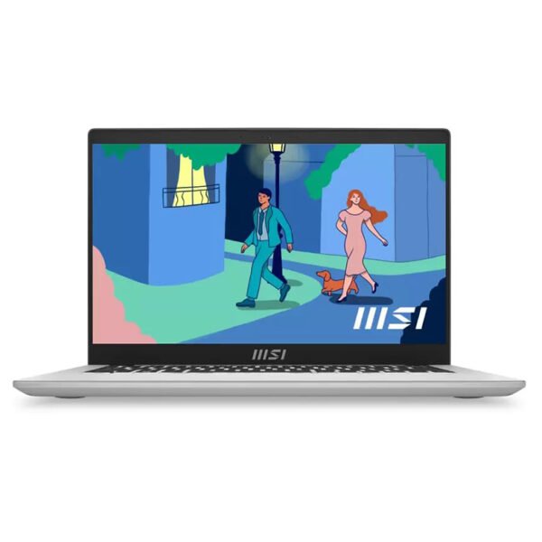 MSI Ryzen 5 Hexa Core 7530U - (8 GB/512 GB SSD/Windows 11 Home) Modern 14 C7M-063IN Thin and Light Laptop (14 Inch, Urban Silver, 1.4 Kg)