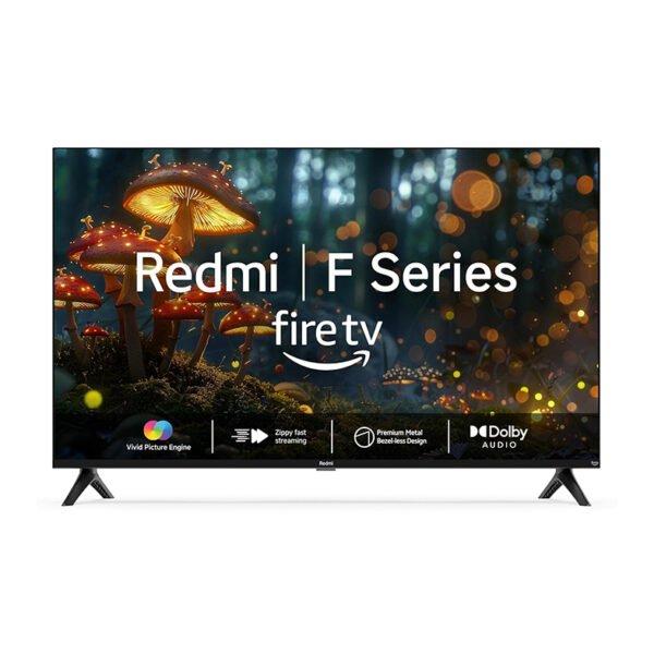 Redmi Xiaomi 80 cm (32 inches) F Series HD Ready Smart LED Fire TV L32MA-FVIN (Black)