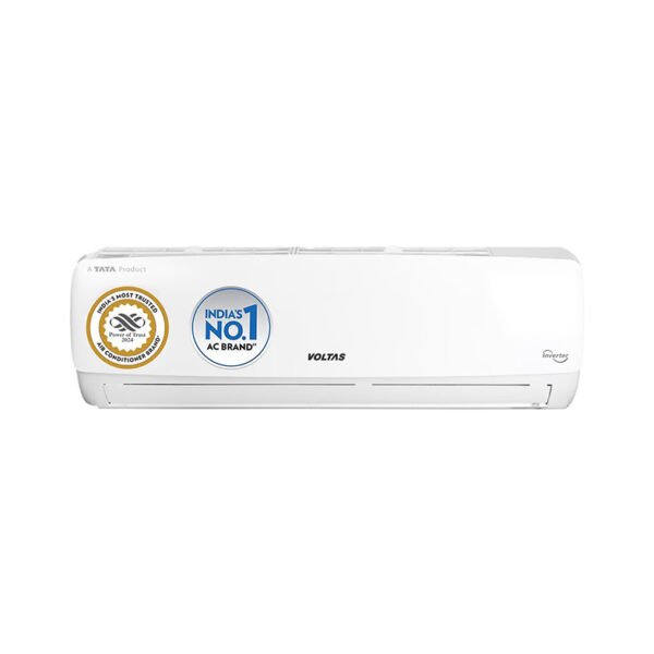 Voltas 2 Ton 3 Star, Hot & Cold Inverter Split AC (Copper, Anti-dust Filter, 243VH Vertis Elegant, White)