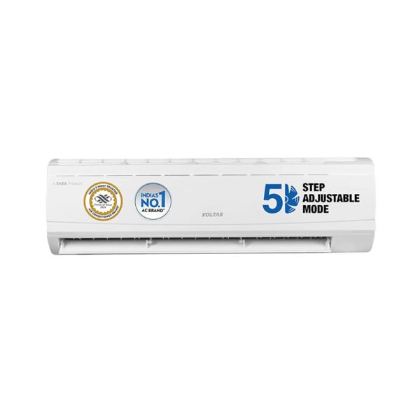 Voltas 2 Ton 5 Star, Inverter Split AC(Copper, 4-in-1 Adjustable Mode, Anti-dust Filter, 245V Vectra Plus, White)