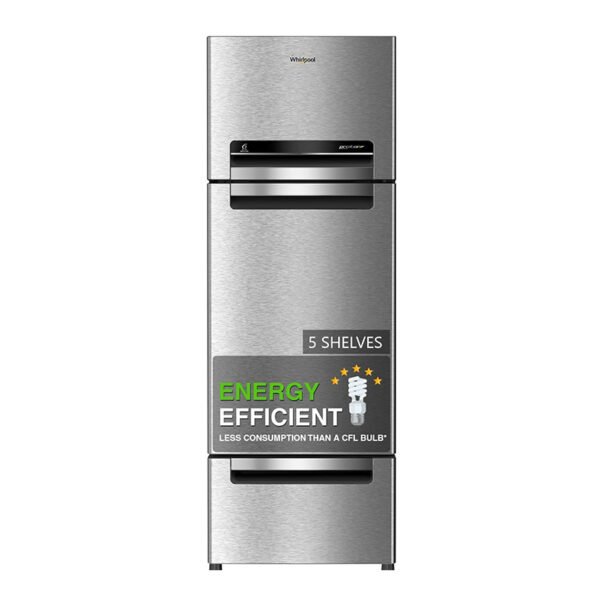 Whirlpool 270 L (Gross Capacity 300L) Frost Free Triple-Door Refrigerator (FP 313D PROTTON ROY ALPHA STEEL (Z)
