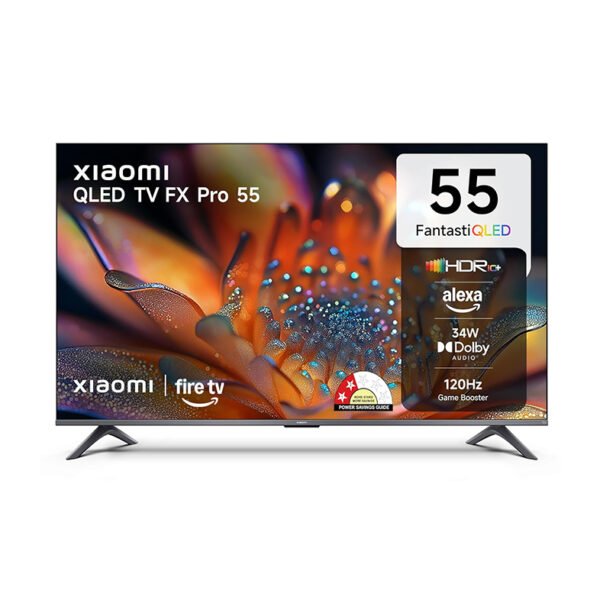 Xiaomi 138 cm (55 inch) FX Pro QLED Ultra HD 4K Smart Fire TV L55MB-FPIN