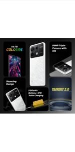 POCO X6 5G (Snowstorm White, 12 GB RAM 512 GB Storage) - Image 2