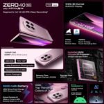 Infinix Zero 40 5G (Rock Black, 12GB RAM, 256 GB Storage) 12 GB Virtual RAM | 4K 60FPS Video Recording | 144Hz 3D Curved AMOLED Display | 108MP OIS Triple Camera AI - Image 2