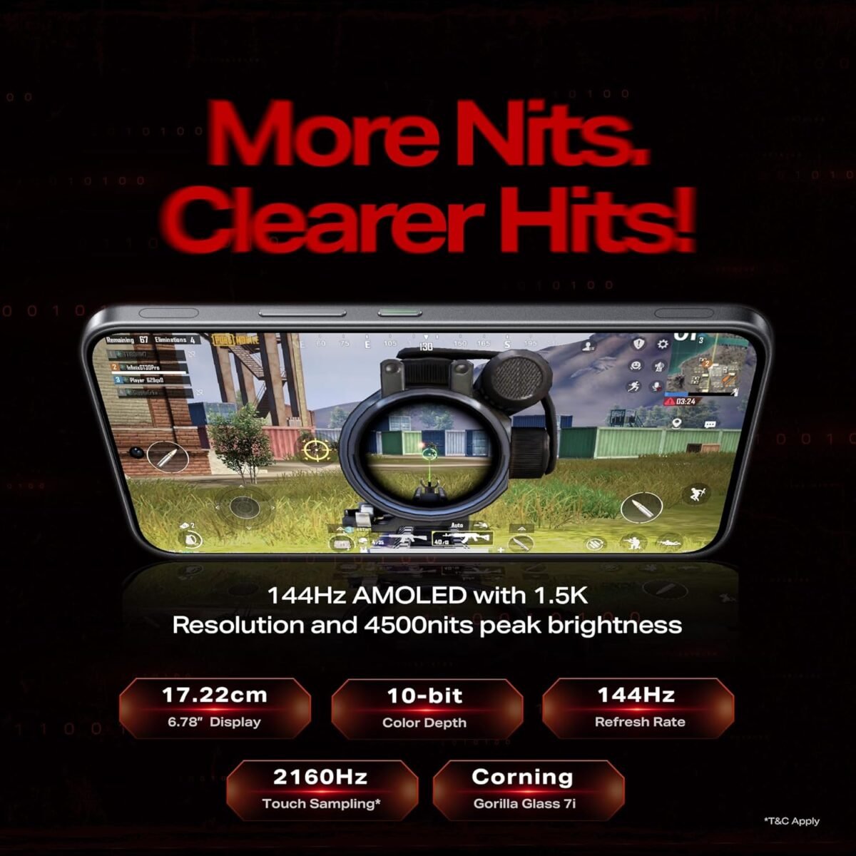 Infinix GT 30 Pro 5G+ (Dark Flare, 8GB RAM, 256GB Storage) | MediaTek D8350 Ultimate | 120FPS BGMI Gaming | Gaming Triggers | 1.5 Million+ AnTuTu AI - Image 2
