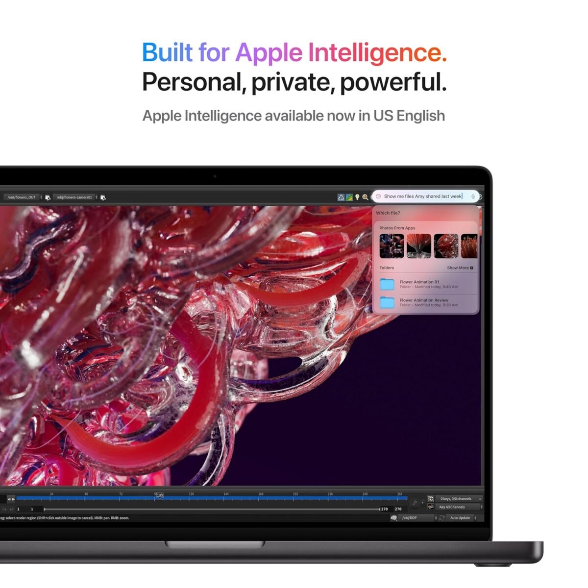 Apple 2024 MacBook Pro Laptop with M4 Pro chip with 12‑core CPU and 16‑core GPU: Built for Apple Intelligence, (14.2″) Liquid Retina XDR Display, 24GB Unified Memory, 512GB SSD Storage; Space Black - Image 2