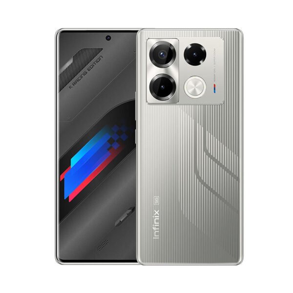 Infinix Note 40 Pro 5G (Racing Grey, 8GB RAM, 256GB Storage) 8 GB Virtual RAM | 3D Curved AMOLED 120Hz Display | 108MP OIS Triple Camera | Wireless Charging