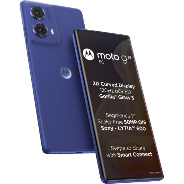 Motorola Moto G85 5G (128, Cobalt Blue, New)