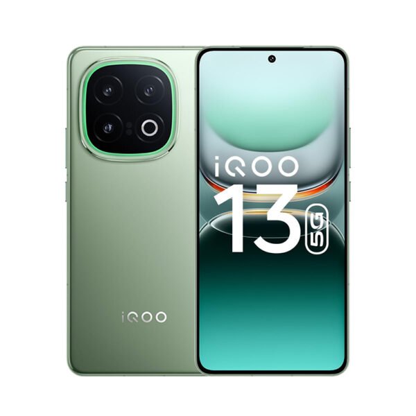 iQOO 13 5G (Ace Green, 12GB RAM, 256GB Storage) | Snapdragon 8 Elite Mobile Platform | World's First Q10 2K 144Hz Ultra EyeCare Display | Supercomputing chip Q2