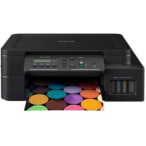 Brother Multifunctional Color Inkjet DCP-T520W Inkbenefit Tank With Wireless Connectivity, Black