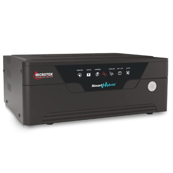 Microtek Smart Hybrid 1275 Digital & Sinewave 1125VA/12V Inverter, Support 1 Battery with 2 Year Warranty for Home, Office & Shops
